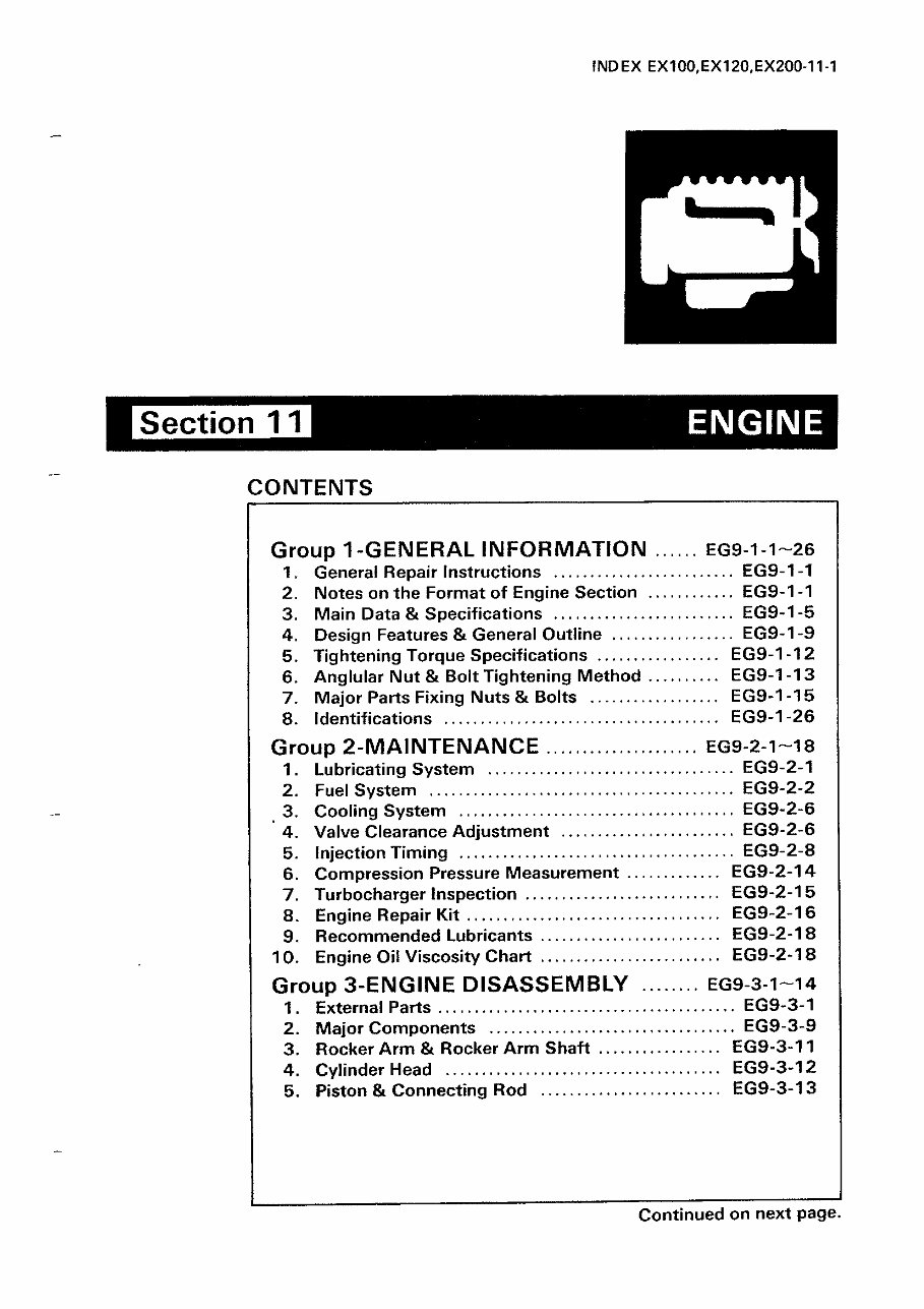 Isuzu 4BD1, 4BD1T, 6BB1, 6BD1, 6BD1T Engine Complete Workshop Service Repair Manual preview img 1