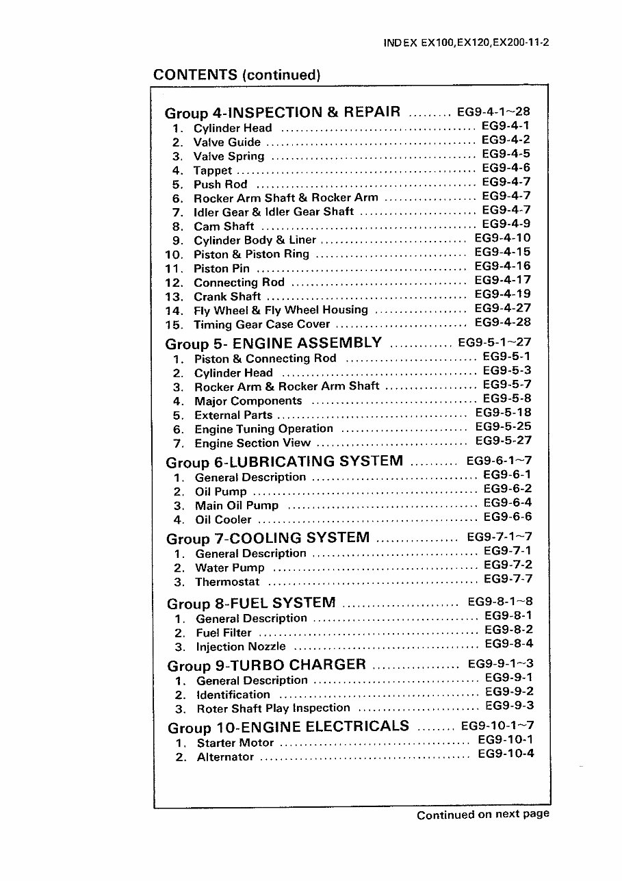 Isuzu 4BD1, 4BD1T, 6BB1, 6BD1, 6BD1T Engine Complete Workshop Service Repair Manual preview img 3