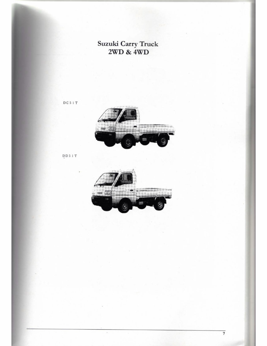 SUZUKI CARRY EVERY VAN F6A Engine Workshop Service Manual