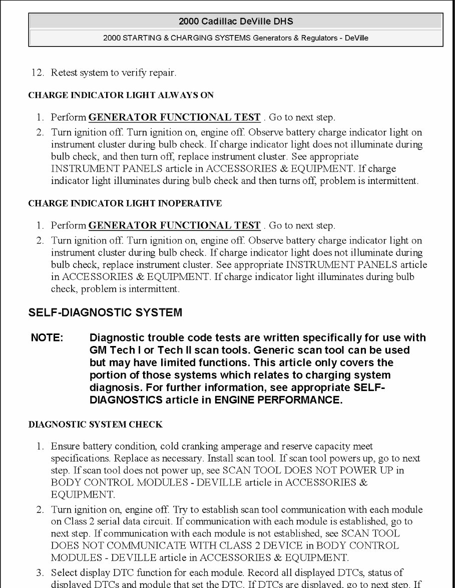 2003 Cadillac Deville Service & Repair Manual Software preview img 4