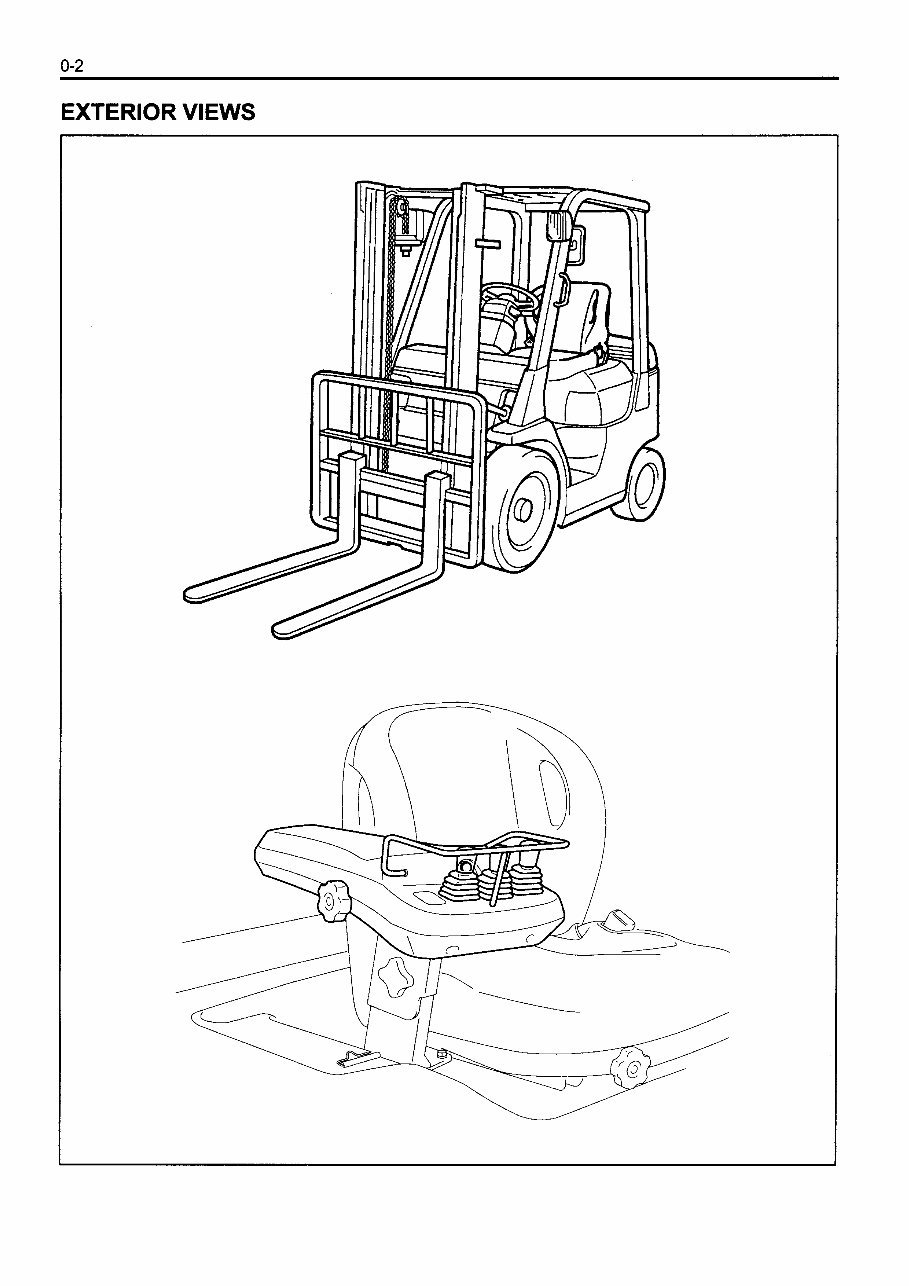 Toyota Diesel Forklift Truck 7FD35, 7FD40, 7FDK40, 7FD45, 7FDA50 Workshop Service Manual preview img 3