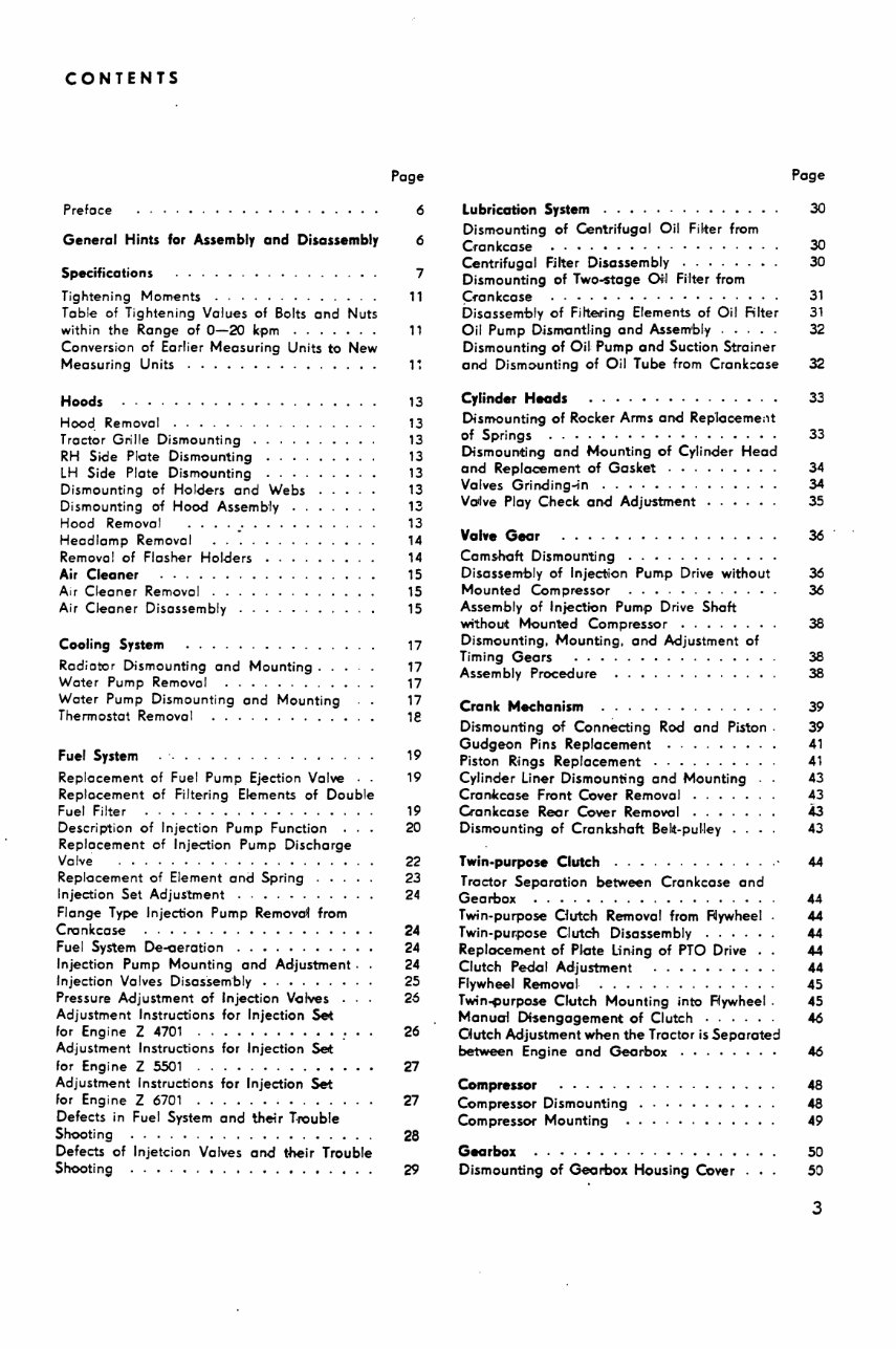 Zetor 4712/4718/5711/5718/5745/5748/6711/6718/6745/6748 Tractors OEM Service & Repair Manual preview img 4