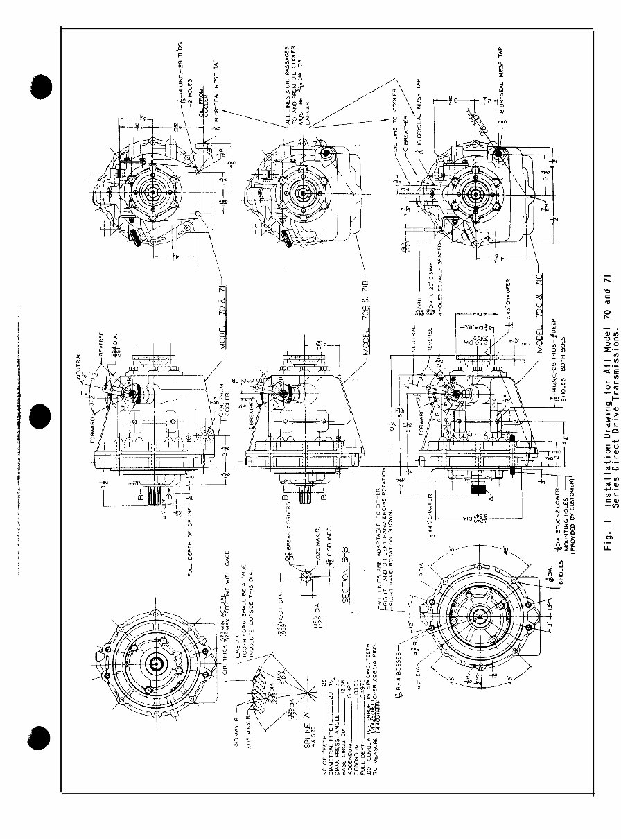 BORG WARNER VELVET DRIVE 70C 71C 72C 73C Gearbox Manual preview img 5