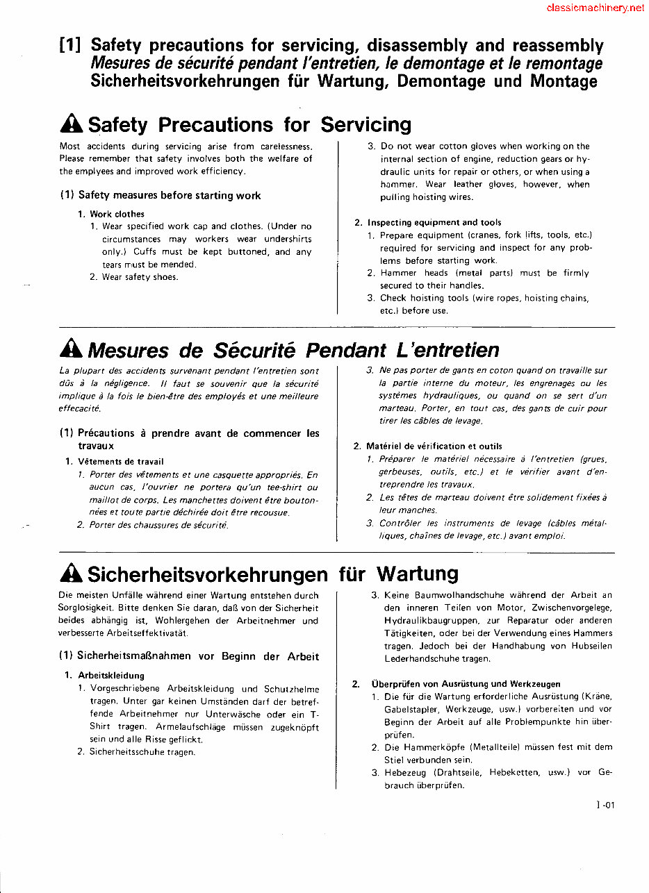 Kubota KH Series Excavators (KH-36, KH-41, KH-51, KH-61, KH-66, KH-91, KH-101, KH-151) OEM Service & Repair Manual preview img 5