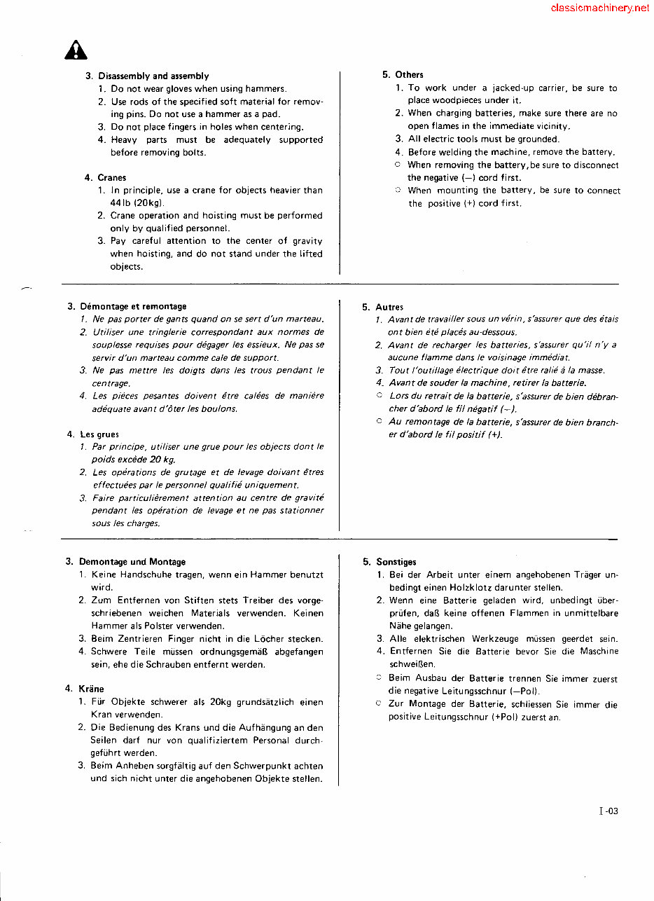 Kubota KH Series Excavators (KH-36, KH-41, KH-51, KH-61, KH-66, KH-91, KH-101, KH-151) OEM Service & Repair Manual preview img 7