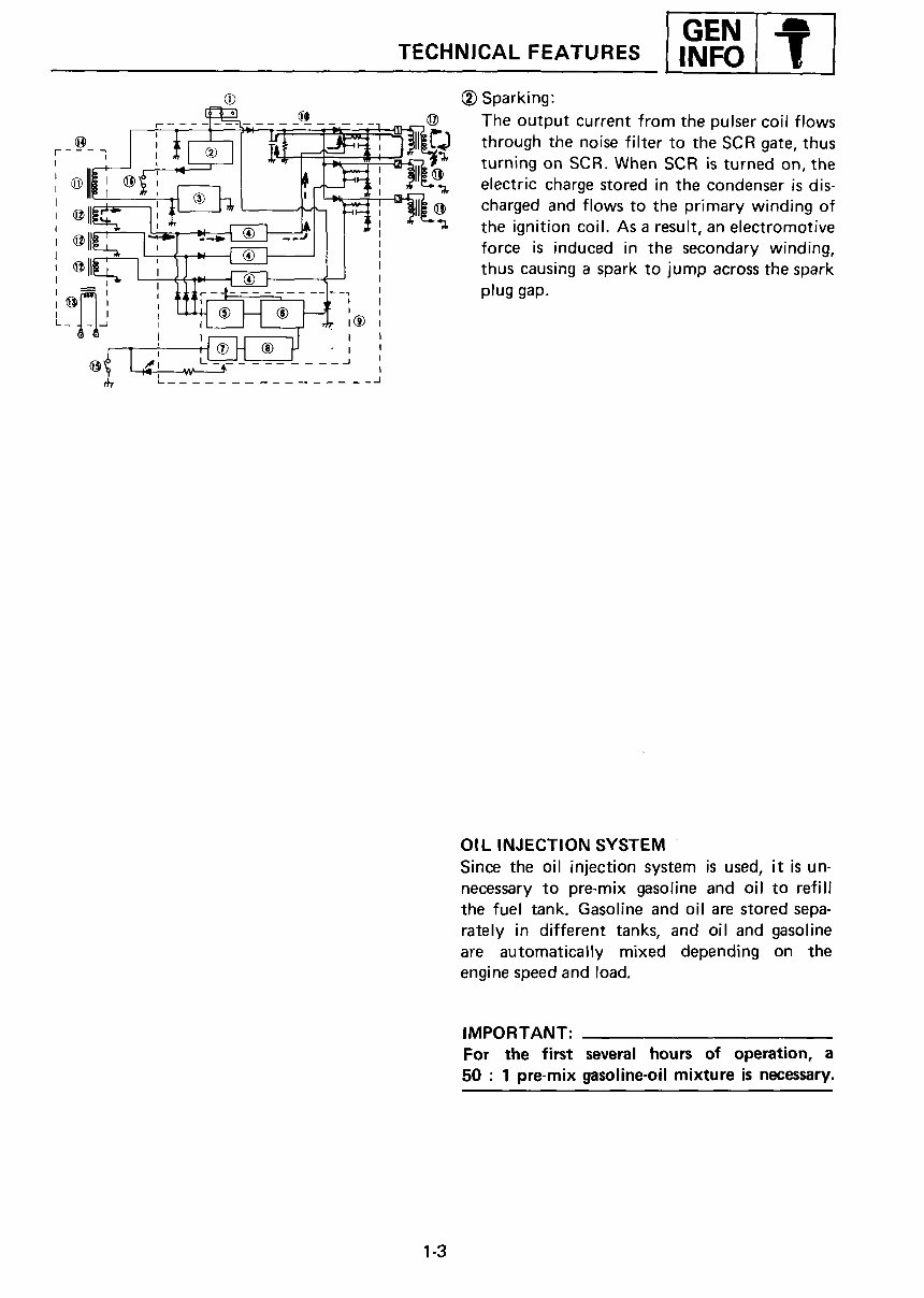 1984-1993 Yamaha 40 50hp 2 Stroke Outboard Repair Manual preview img 10