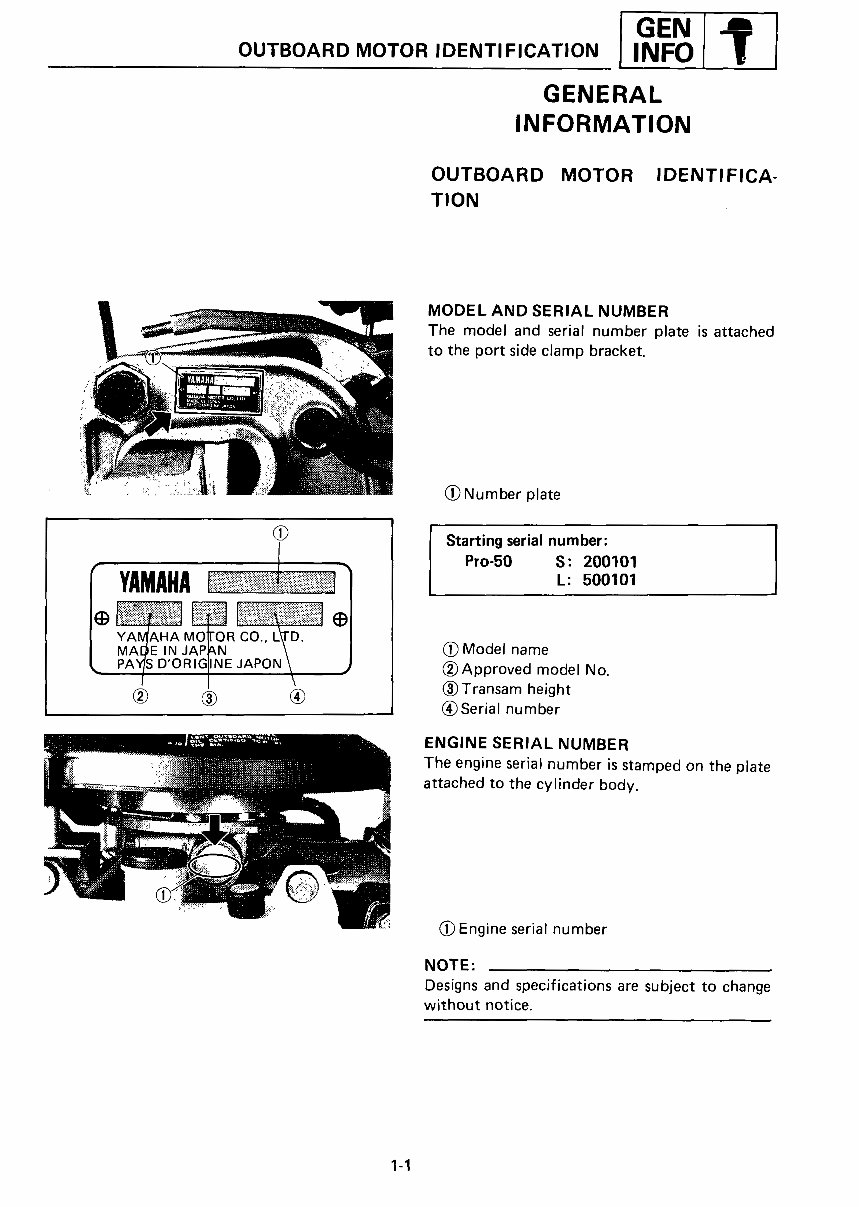 1984-1993 Yamaha 40 50hp 2 Stroke Outboard Repair Manual preview img 8