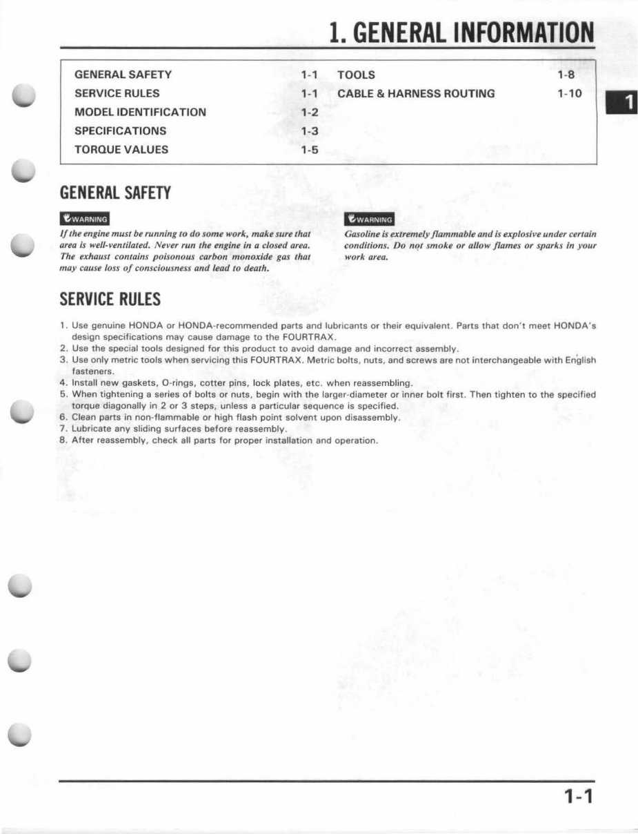 TRX250x service manual repair 1987-1988 TRX250x preview img 4