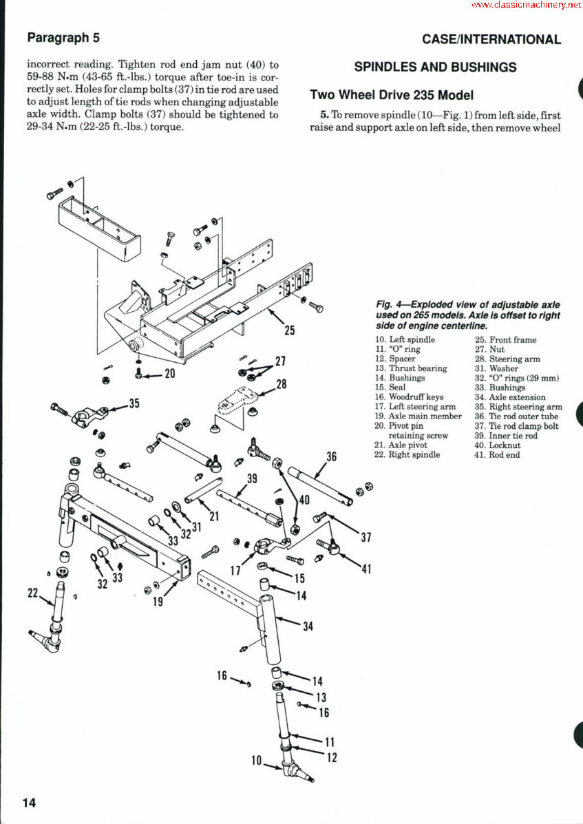 Case IH 275 Tractor Workshop Service Manual Repair preview img 10