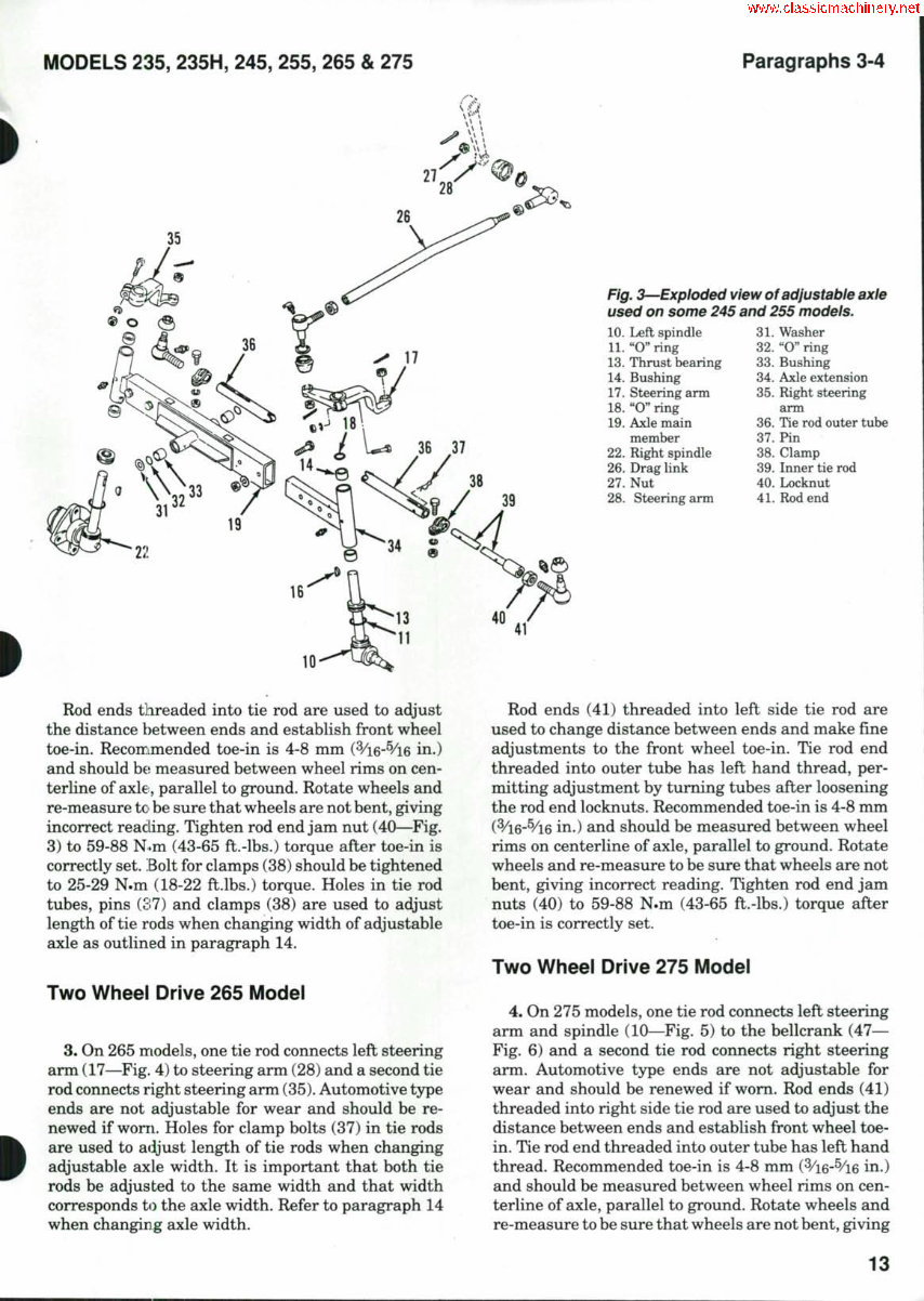 Case IH 275 Tractor Workshop Service Manual Repair preview img 9
