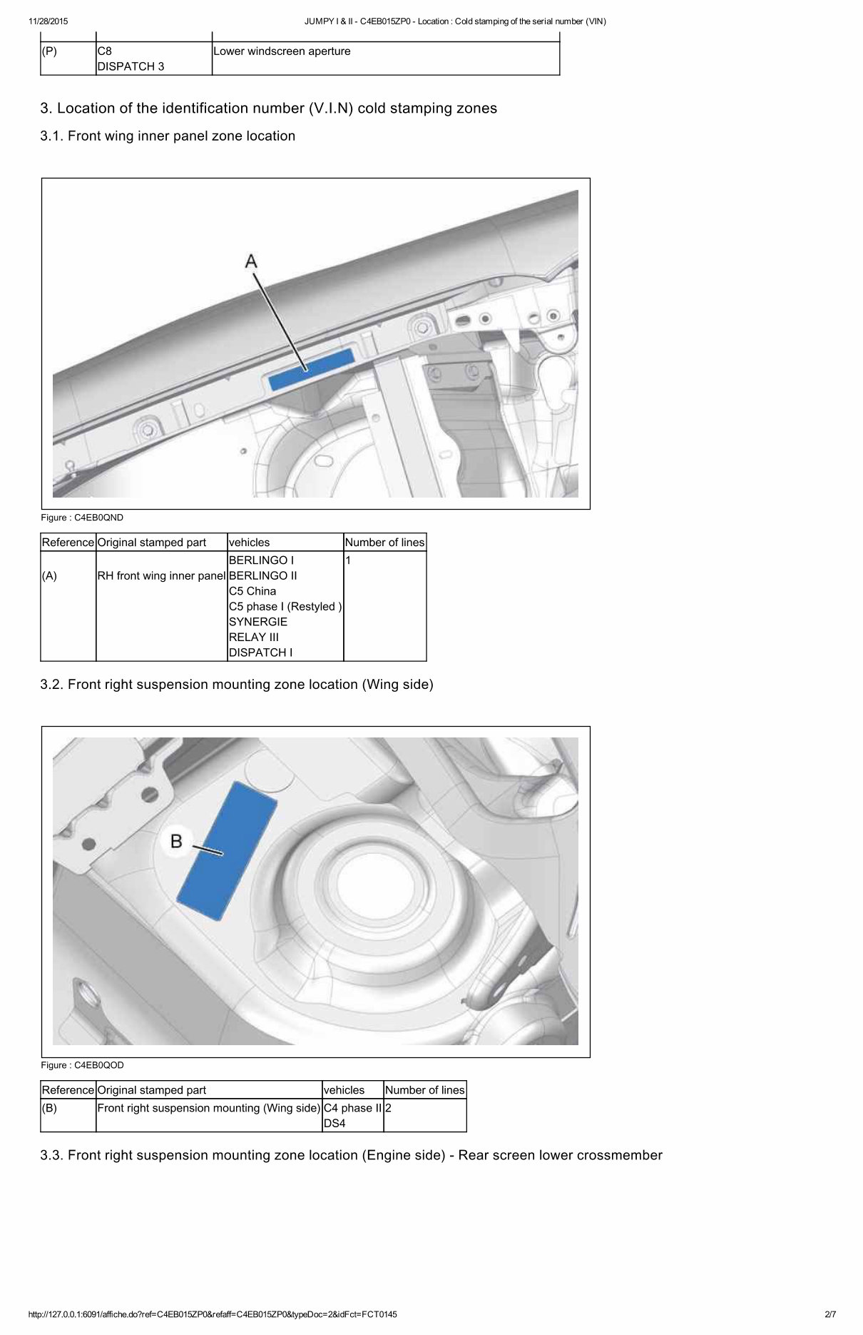 1997 PEUGEOT EXPERT Service and Repair Manual preview img 2