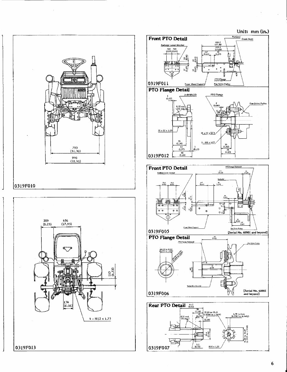 Kubota B5200/B6200/B7200/B6200HST/B7200HST Tractors OEM Service & Repair Manual preview img 9