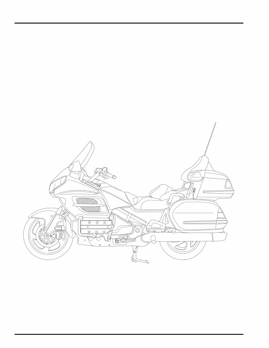 Honda GL1800 GL1800A Workshop Manual 2002 Onwards preview img 5