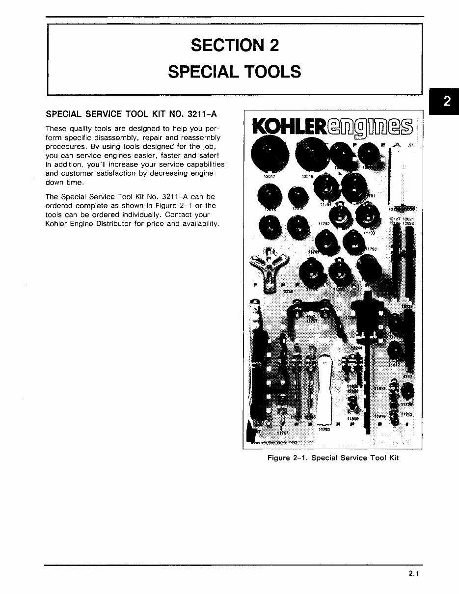 Kohler K321 Engine Full Service Repair Manual preview img 10
