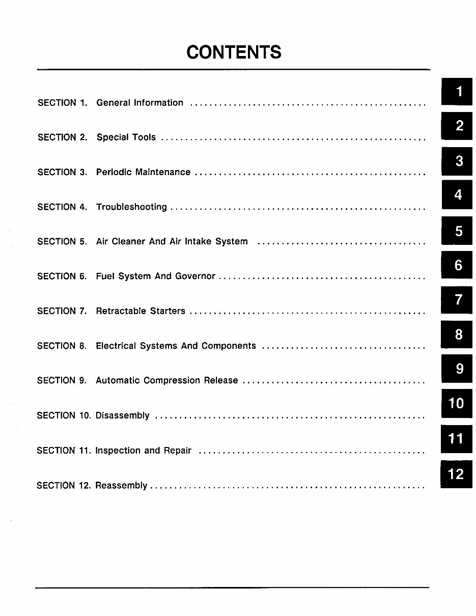 Kohler K321 Engine Full Service Repair Manual preview img 2