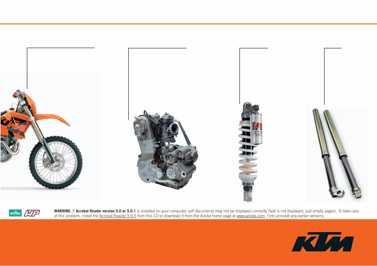 2000-2007 KTM 520 EXC Service & Repair Manual preview img 1