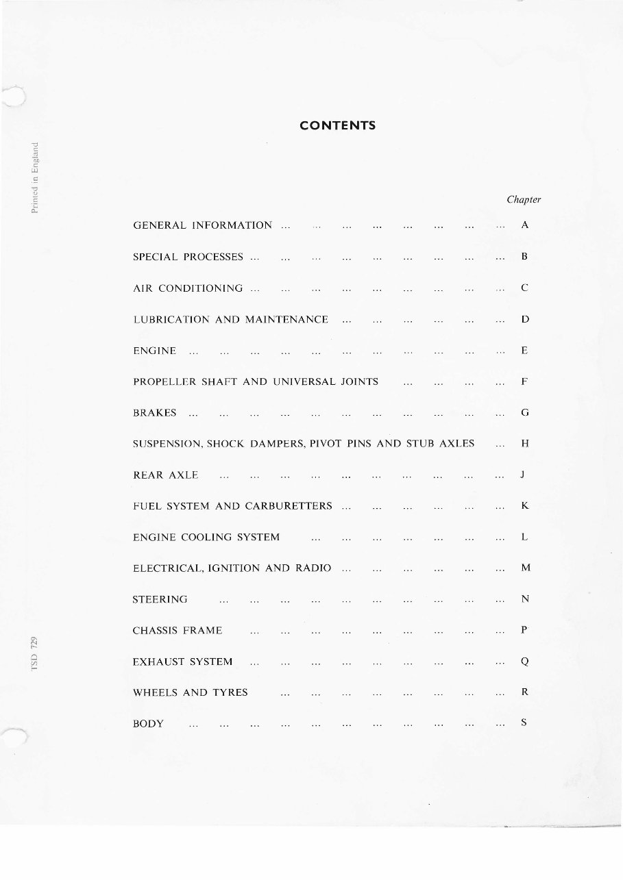 1955-1962 Bentley Continental S (S1 / S2) Service & Repair Manual preview img 4