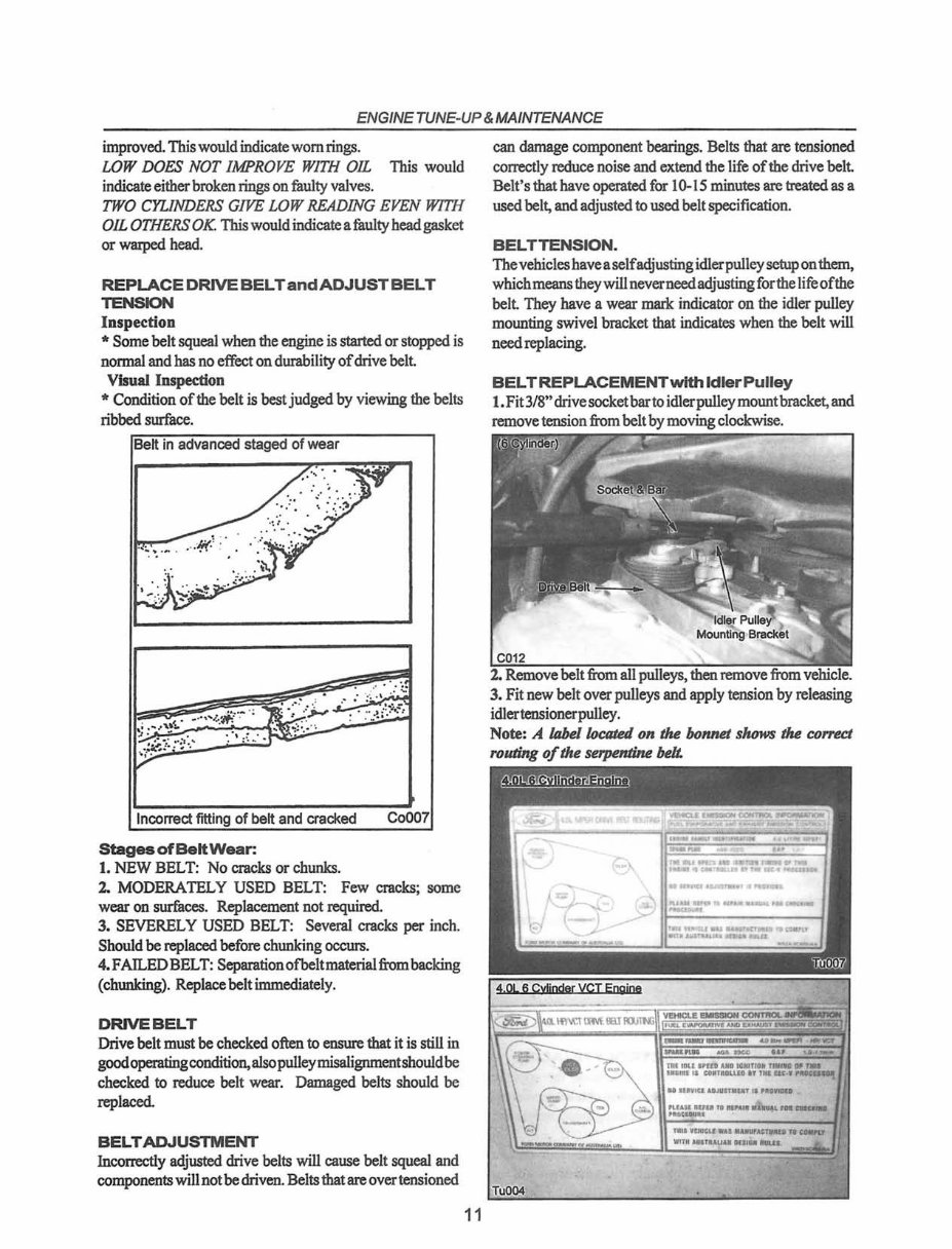 1998-2003 Ford Falcon AU Series I II III XR6 XR8 Service & Repair Manual preview img 10
