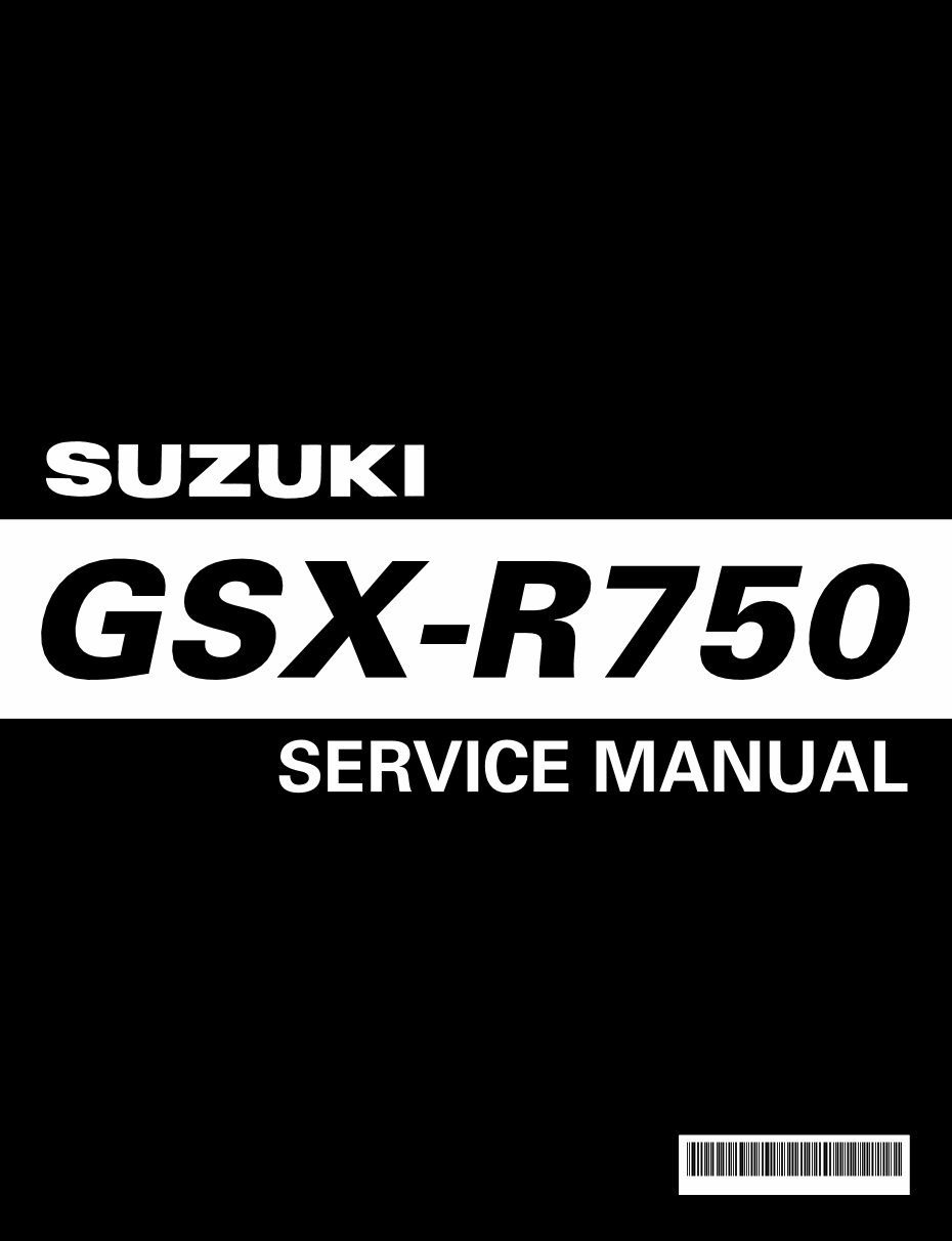 2004-2005 Suzuki GSXR 750 Service & Repair Manual preview img 1