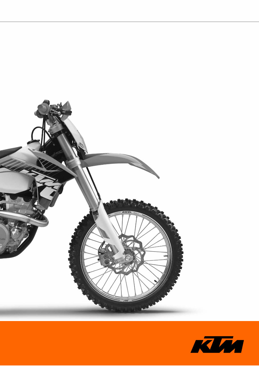 2012 KTM 350 EXC-F Service & Repair Manual preview img 1