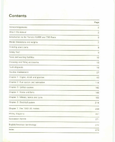 1981-1984 Yamaha XJ750 Service & Repair Manual preview img 4