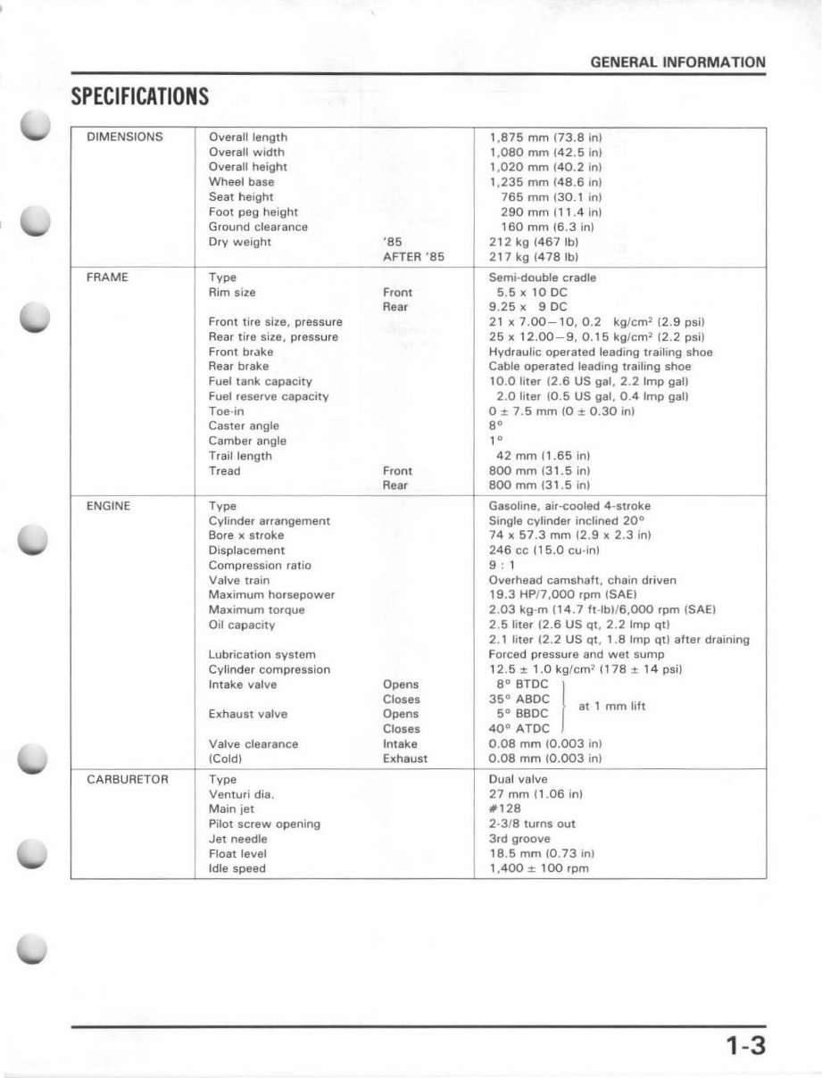 1985-1987 Honda TRX 250 Service & Repair Manual preview img 6