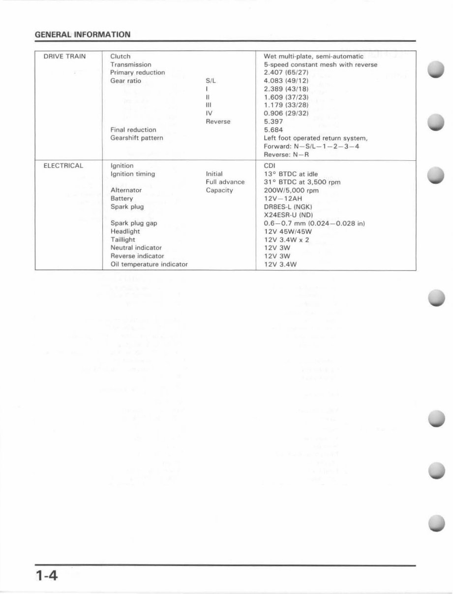 1985-1987 Honda TRX 250 Service & Repair Manual preview img 7