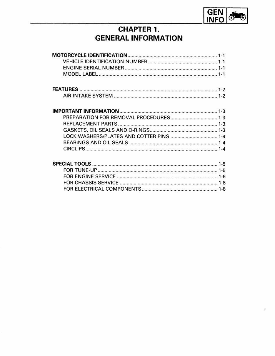 1997-2007 Yamaha YZF600R Thundercat YZF 600R Service Manual preview img 7