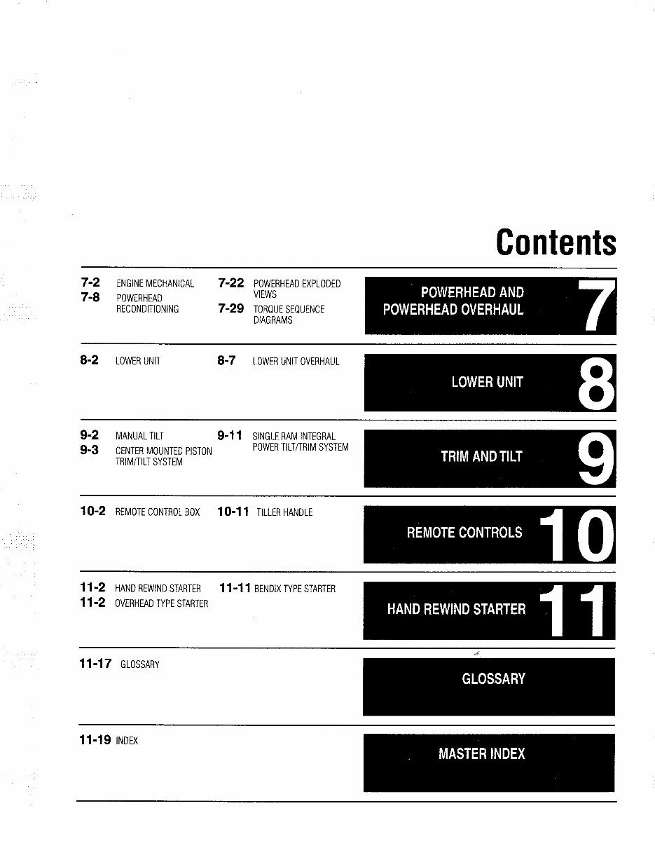 1986-1991 Force 35 HP Outboard Service & Repair Manual preview img 2