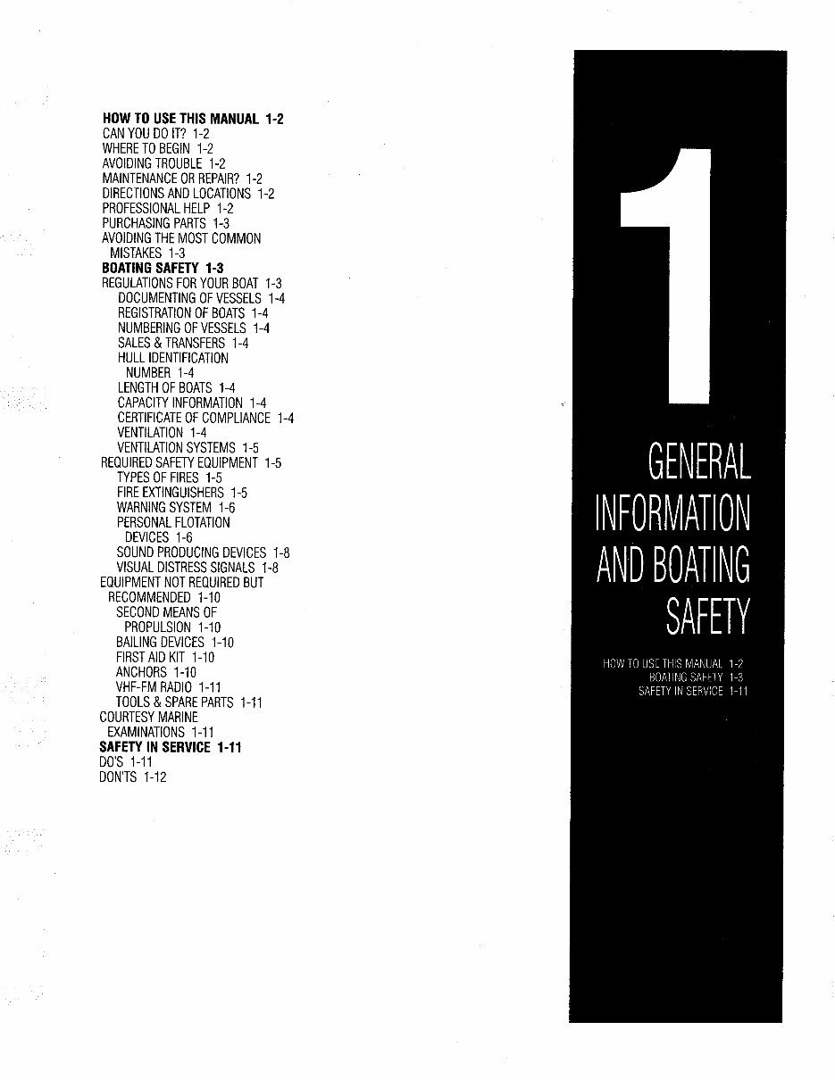 1986-1991 Force 35 HP Outboard Service & Repair Manual preview img 4