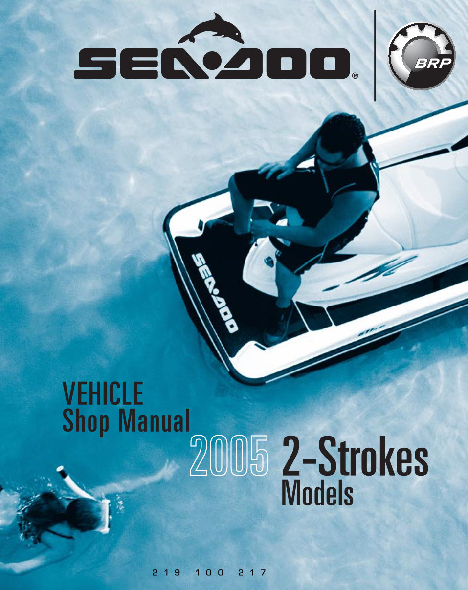 2005 Seadoo 3D 2-Strokes Service & Repair Manual preview img 1