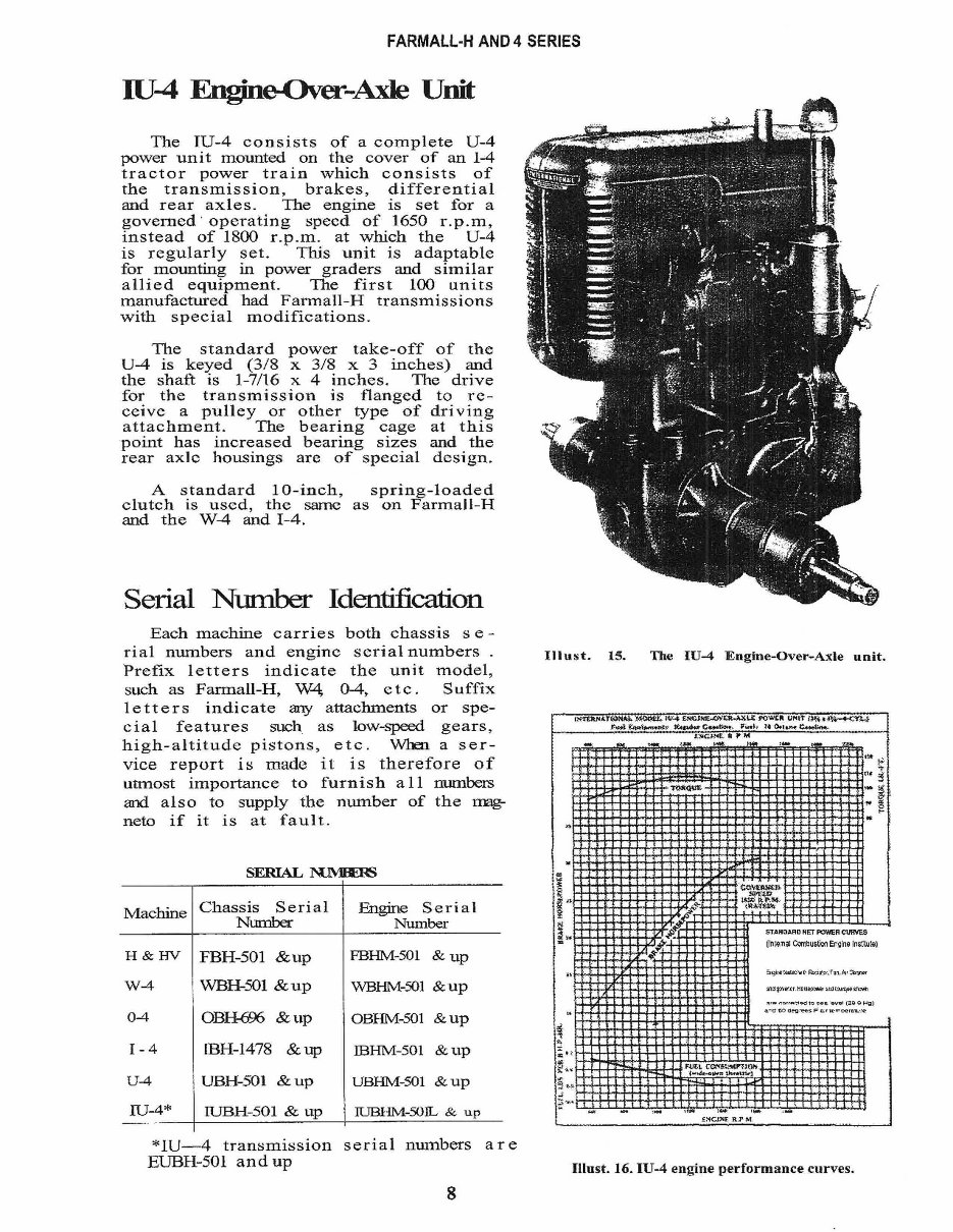 1939-1953 McCormick Farmall H/HV Tractors OEM Service & Repair Manual (+ Owners Manual & Parts Catalog) preview img 10