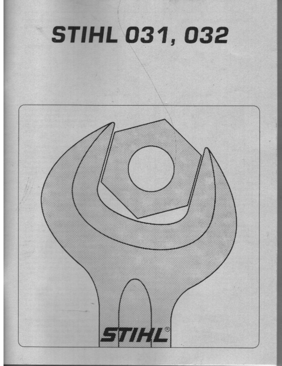 Stihl 030 031 032 Chain Saws Service Repair Workshop Manual preview img 1