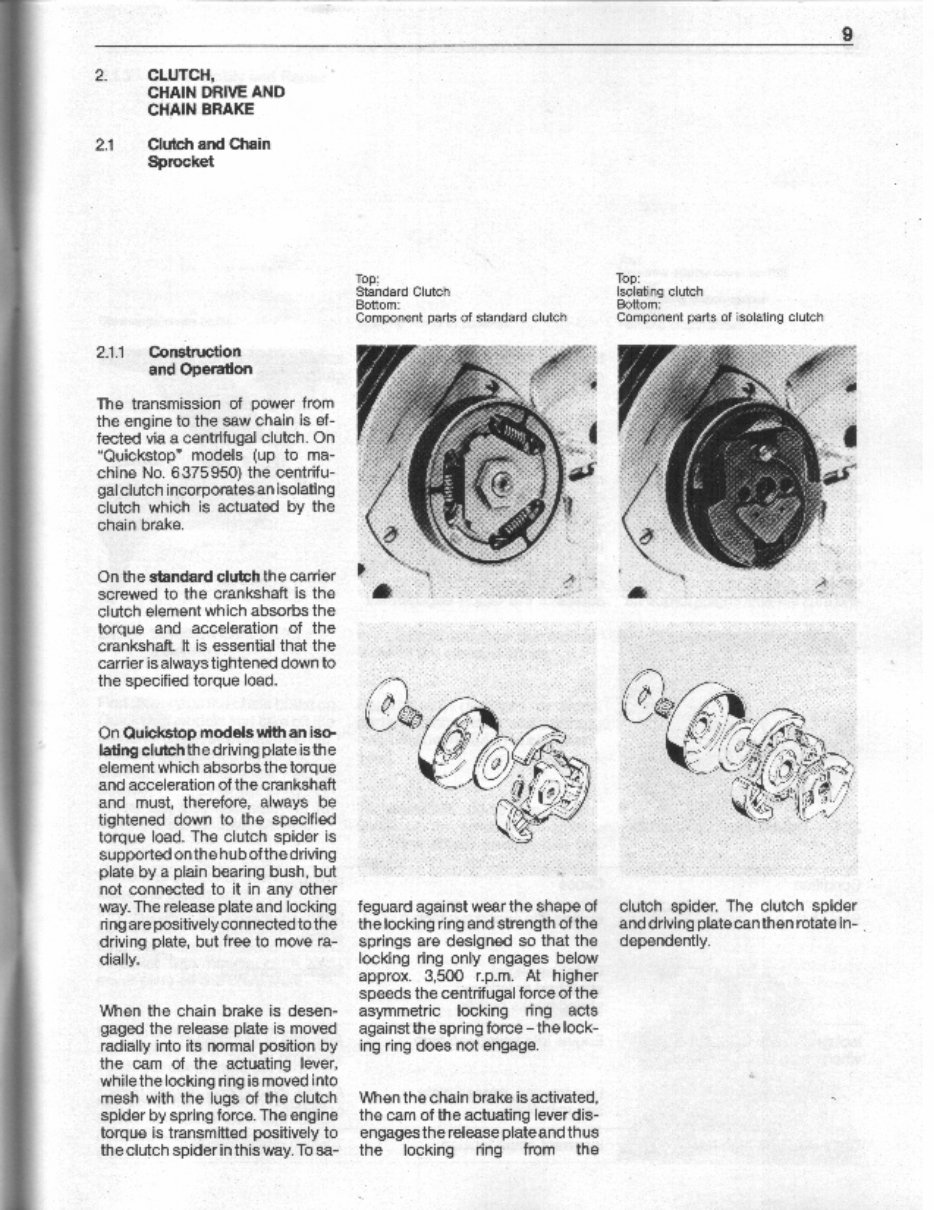 Stihl 030 031 032 Chain Saws Service Repair Workshop Manual preview img 10
