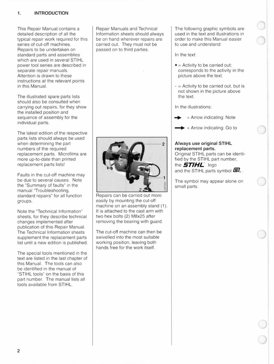 Stihl TS400 service manual preview img 3