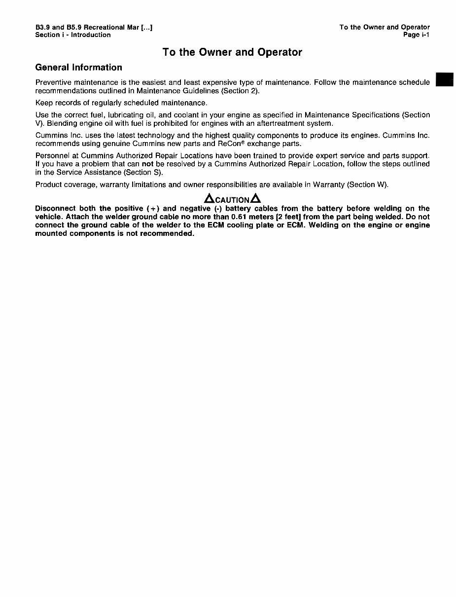 CUMMINS B Series Engine Workshop Service Repair Manual preview img 8
