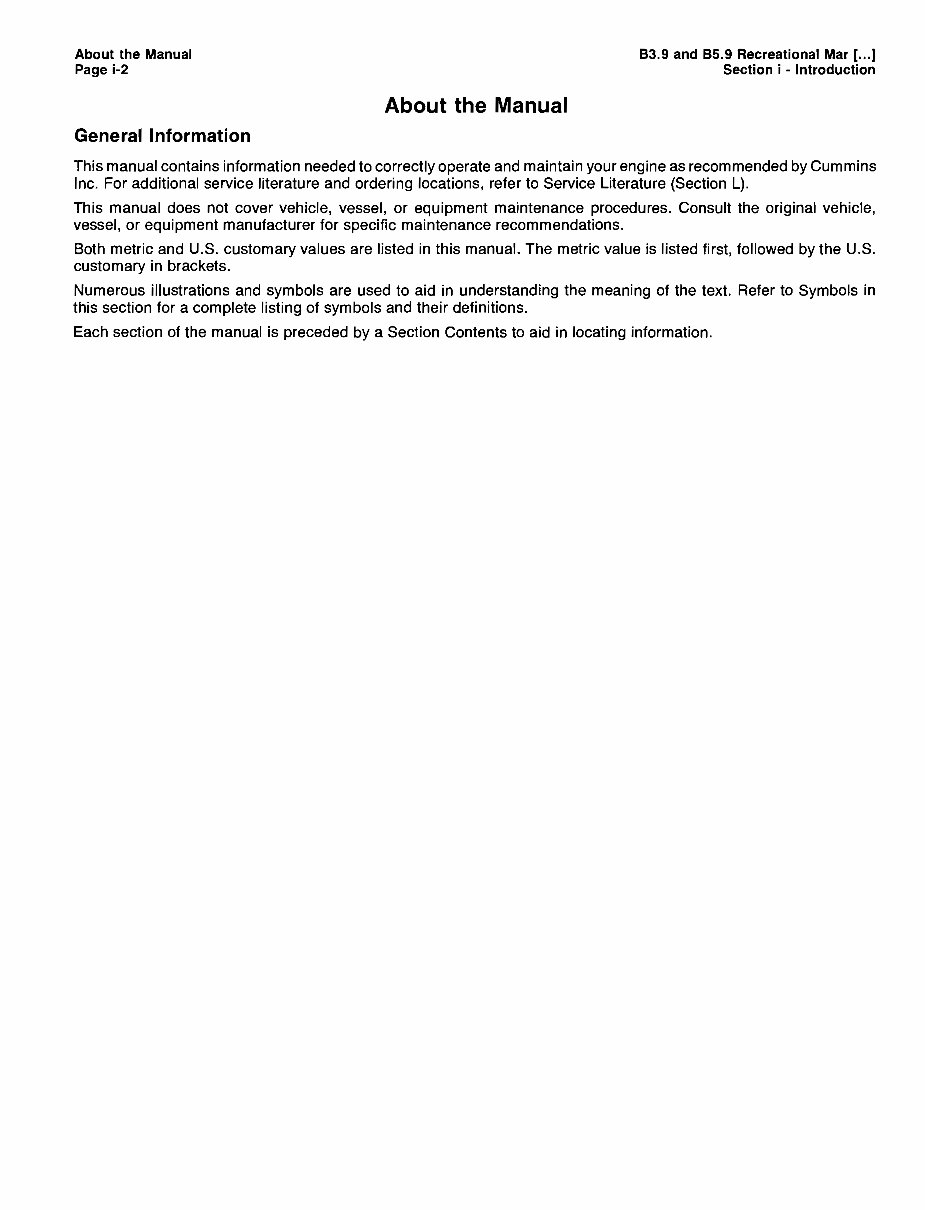 CUMMINS B Series Engine Workshop Service Repair Manual preview img 9