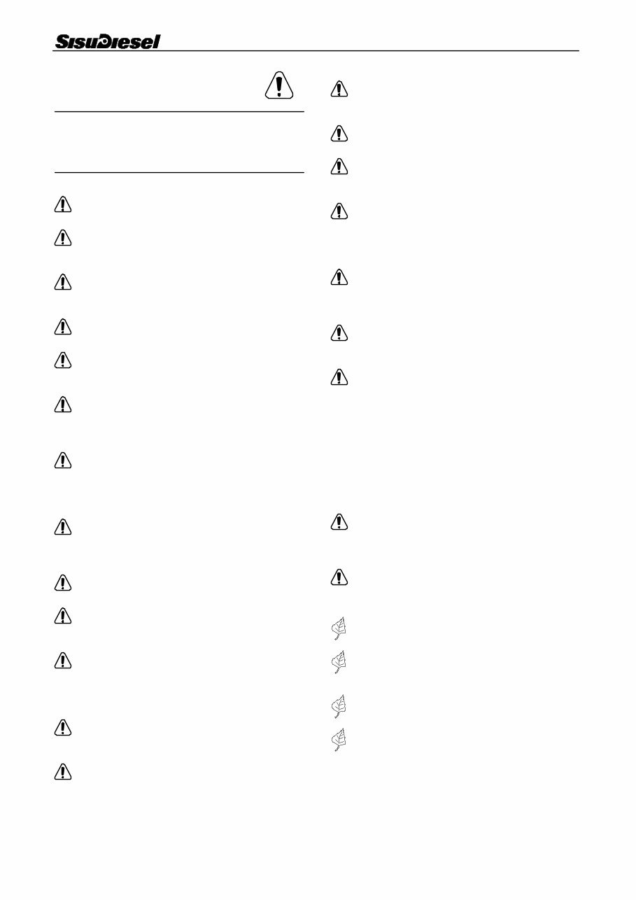 Sisu Service 320/420/620/634 Series Diesel Engine Manual Workshop Service Repair Manual preview img 7