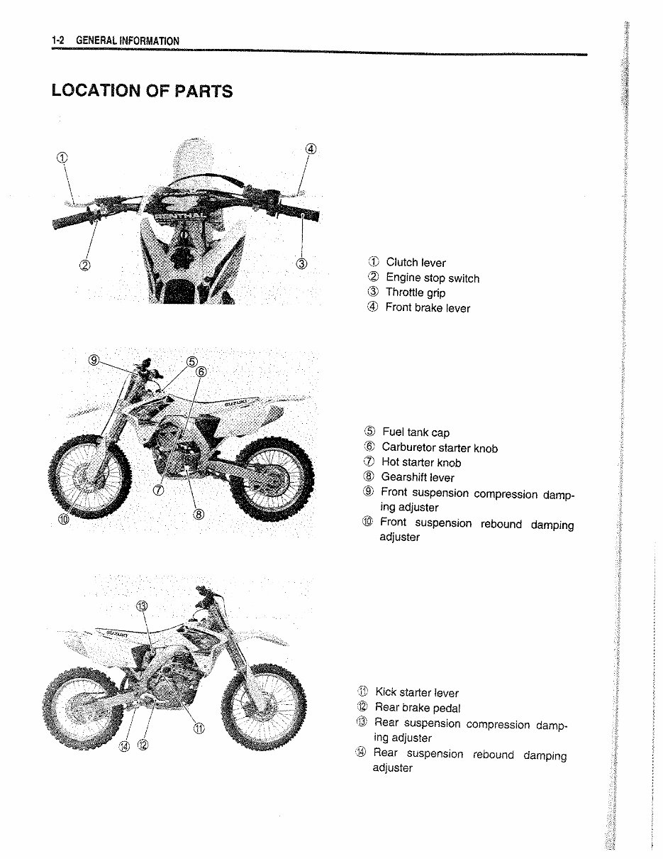 2005-2007 Suzuki RM-Z450 Service & Repair Manual preview img 3