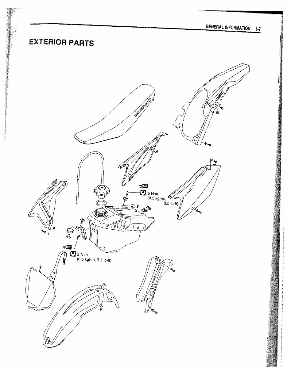 2005-2007 Suzuki RM-Z450 Service & Repair Manual preview img 8
