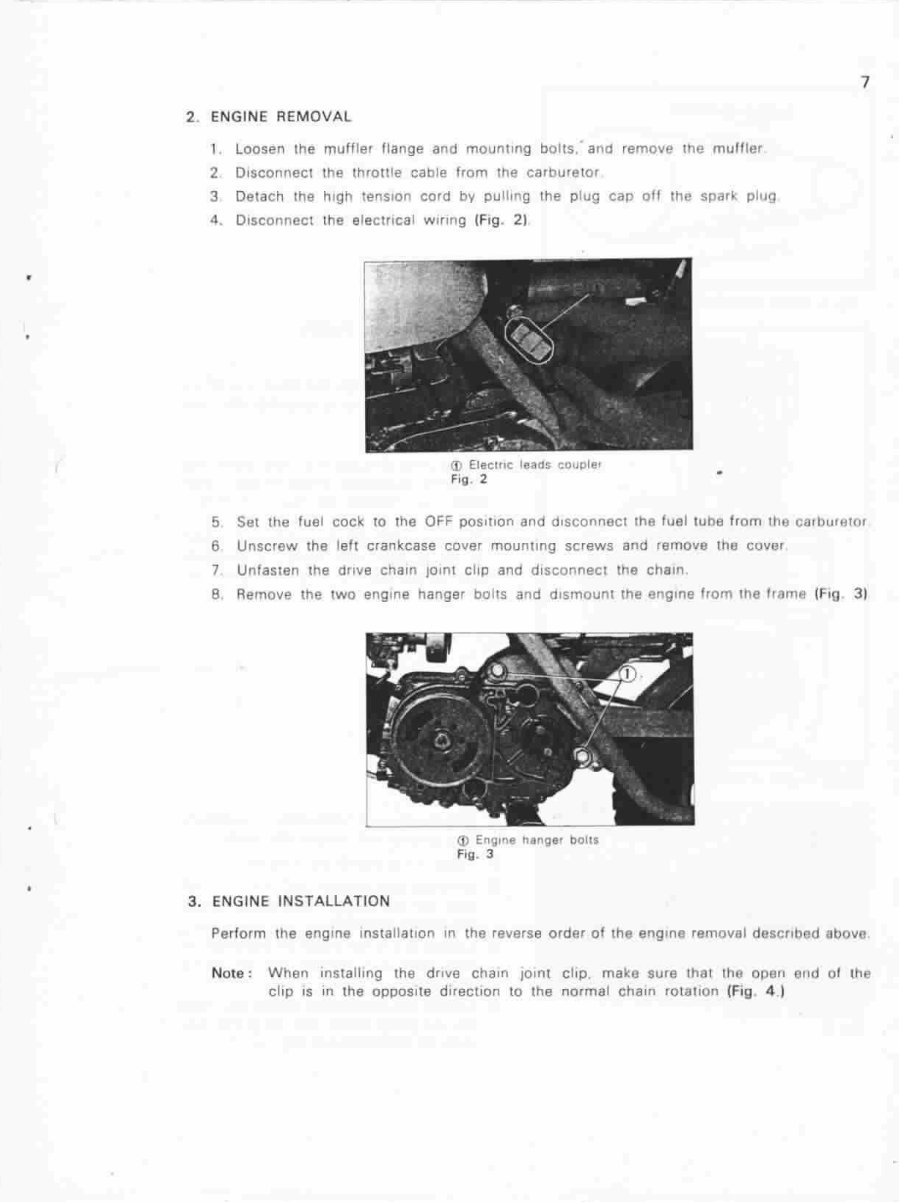 HONDA Z50R Z50A Motorcycle Service & Repair Manual (1970 to 1981) - ! preview img 9