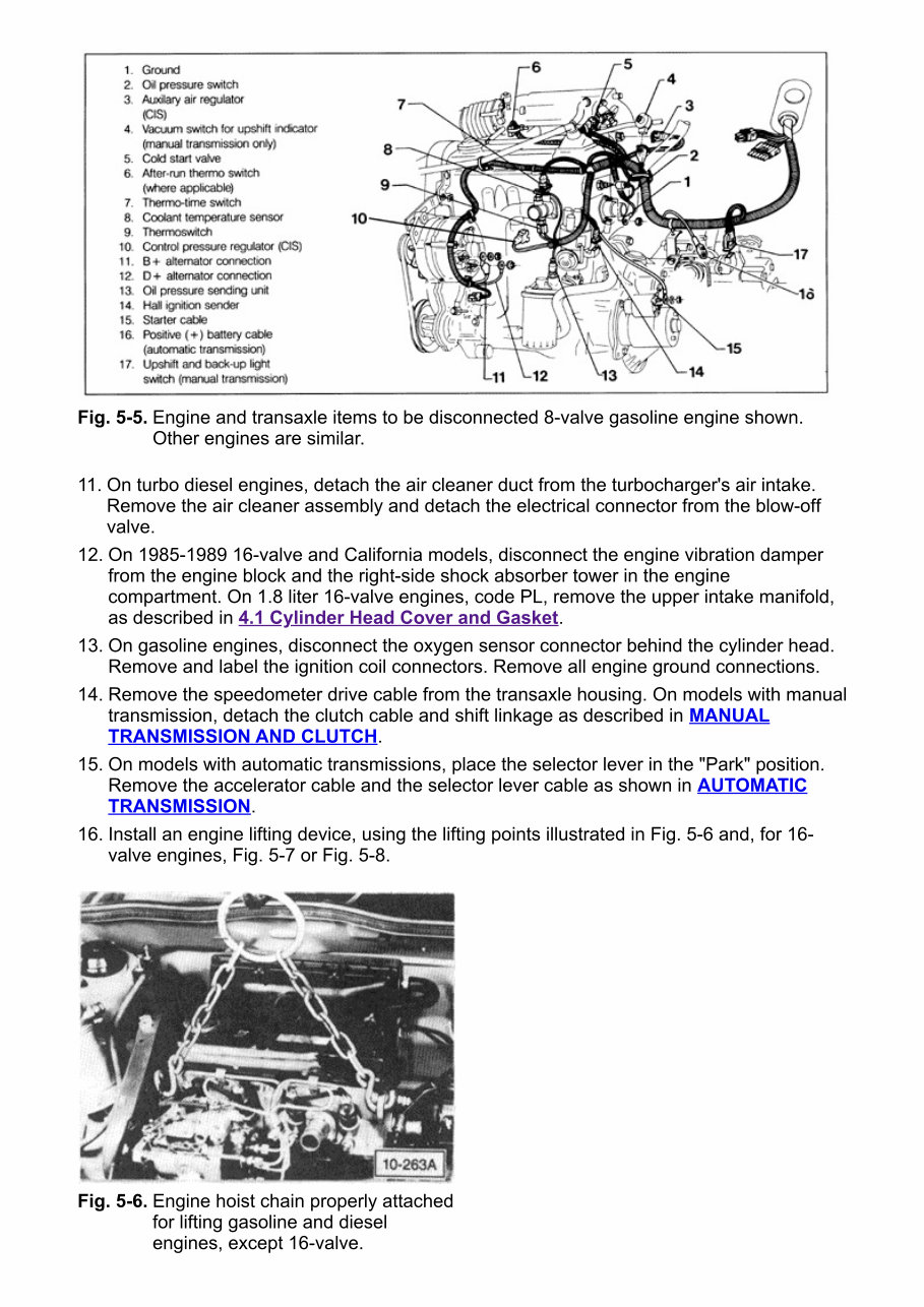 Volkswagen GTI, Golf, Jetta A2 Service Manual preview img 4
