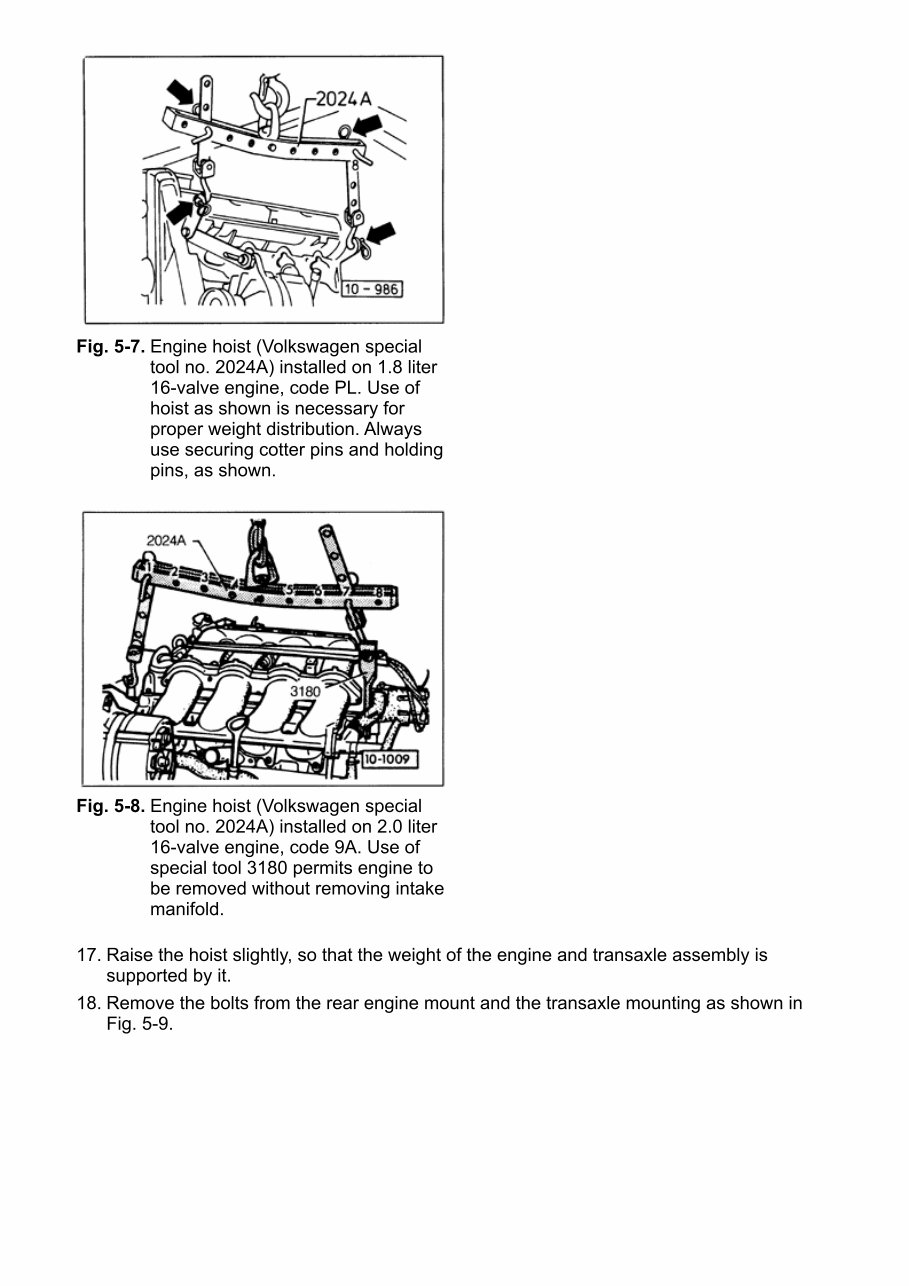 Volkswagen GTI, Golf, Jetta A2 Service Manual preview img 5