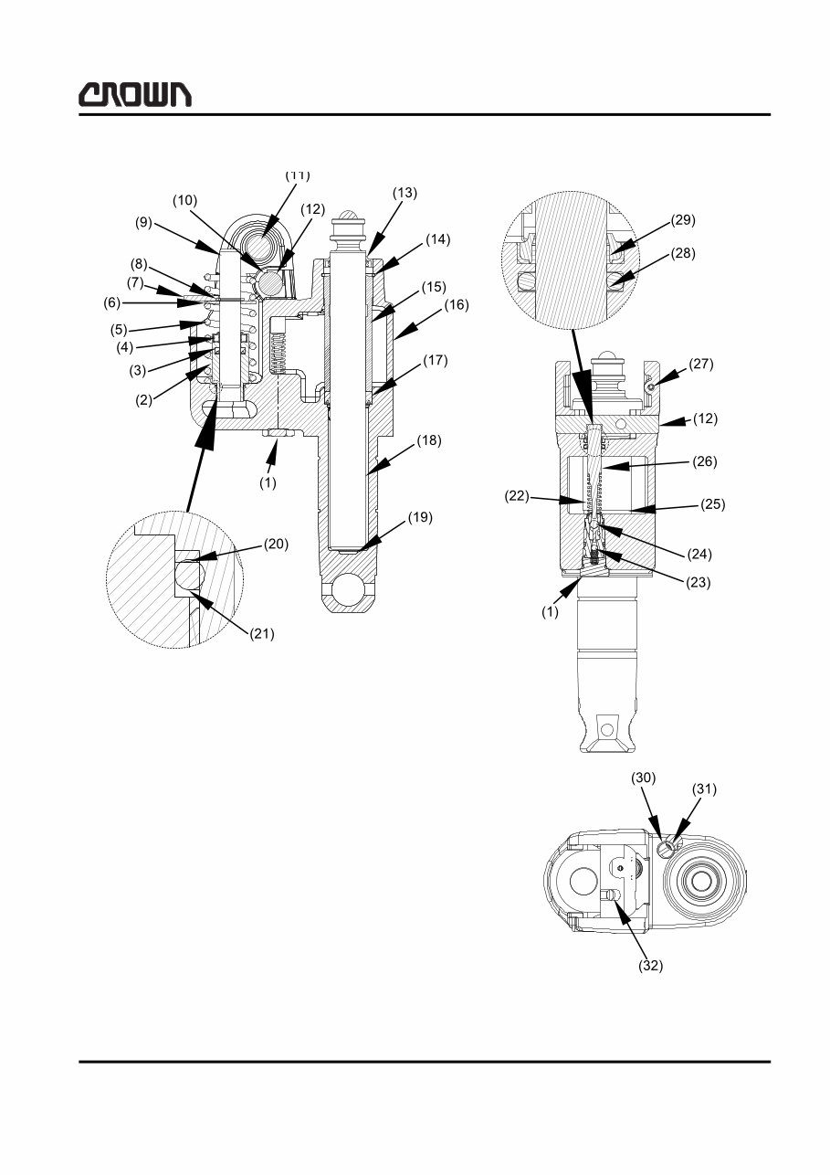 Crown PTH50 Series Hand Pallet Truck Service Repair and Parts Manual INSTANT preview img 10