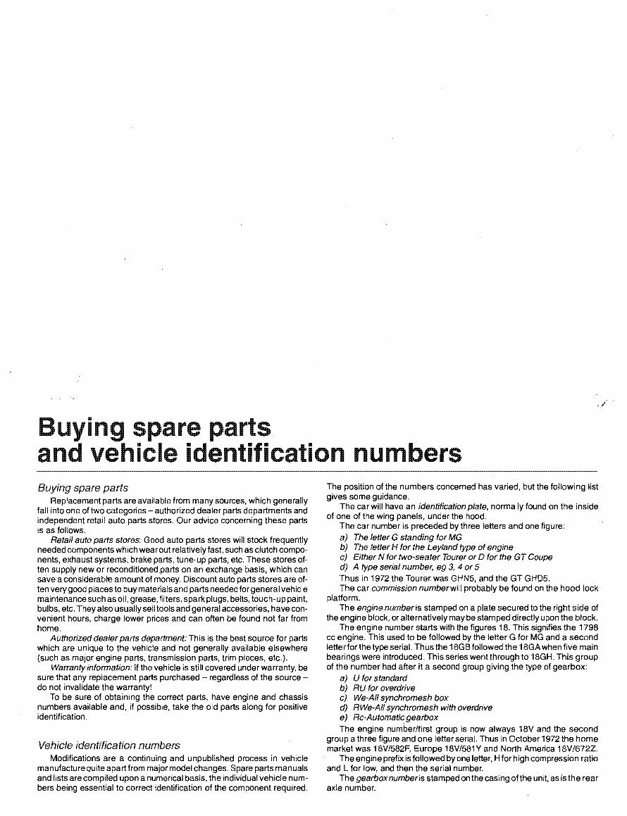 1962-1980 MG MGB Service & Repair Manual preview img 9