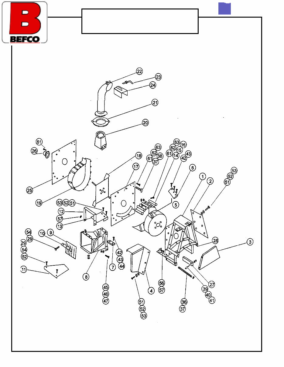 BEFCO Parts Part ipl Manual BM6-800 Bushmaster Chipper preview img 4