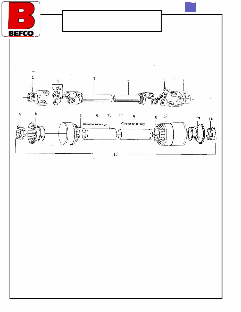 BEFCO Parts Part ipl Manual BM6-800 Bushmaster Chipper preview img 8