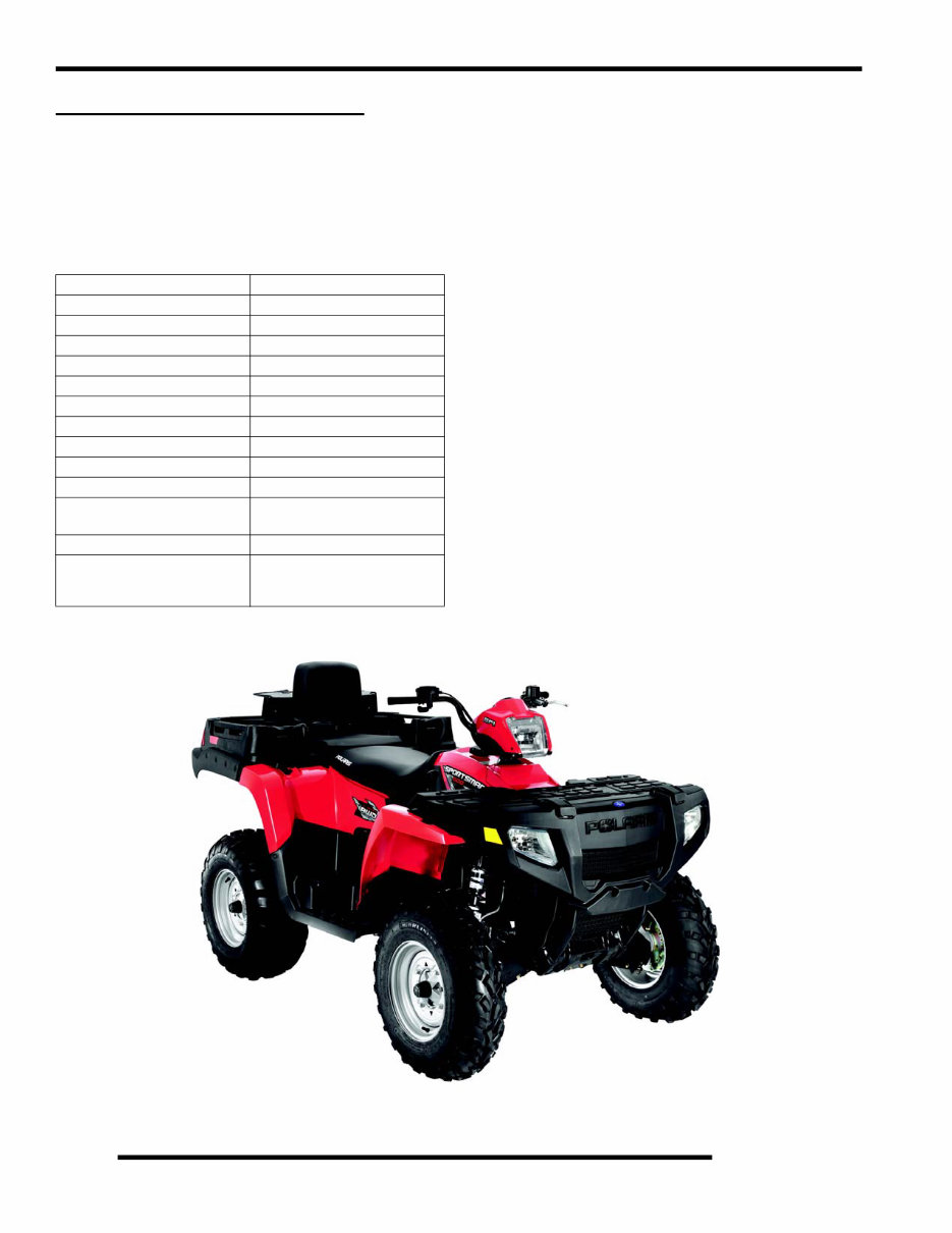 POLARIS SPORTSMAN 500 COMPLETE OFFICIAL FACTORY Service / Repair / Full Workshop Manual preview img 8