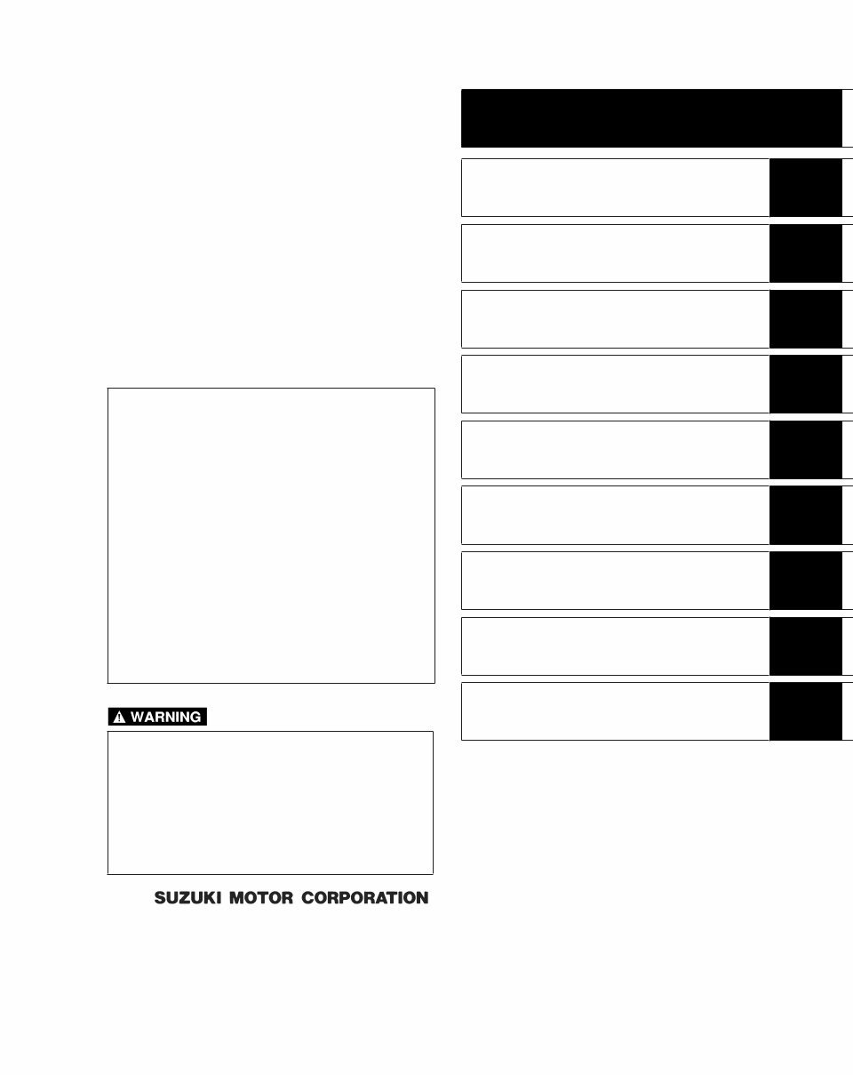 SUZUKI LT A500F QUADMASTER Workshop Repair Manual 2002-2007 preview img 1