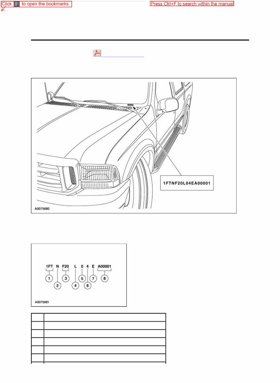 2004 Ford F-450 Super Duty Service & Repair Manual preview img 1